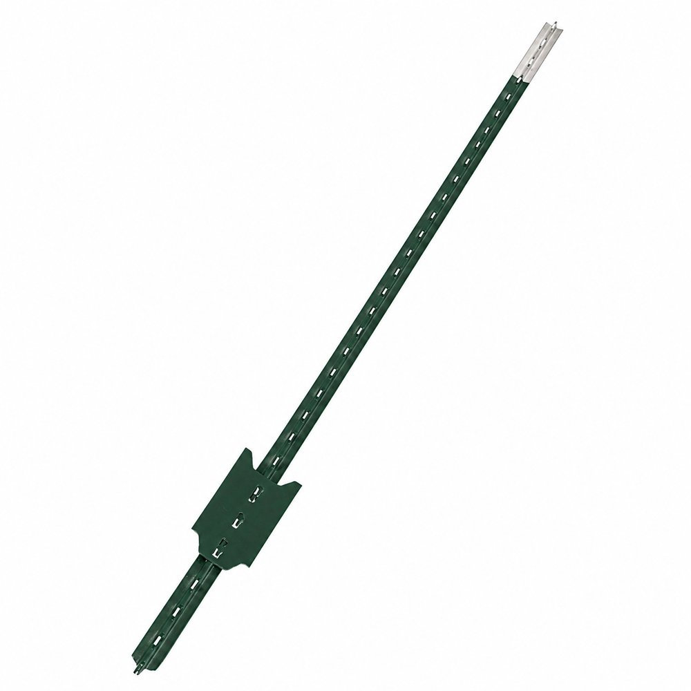 Long steel T post used for orchard fence, vineyard fence and deer exclusion fencing